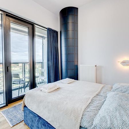 Aleda Tower, 14 Floor, Balkon Szczecin Exterior foto