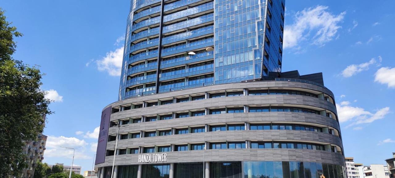 Aleda Tower, 14 Floor, Balkon Szczecin Exterior foto