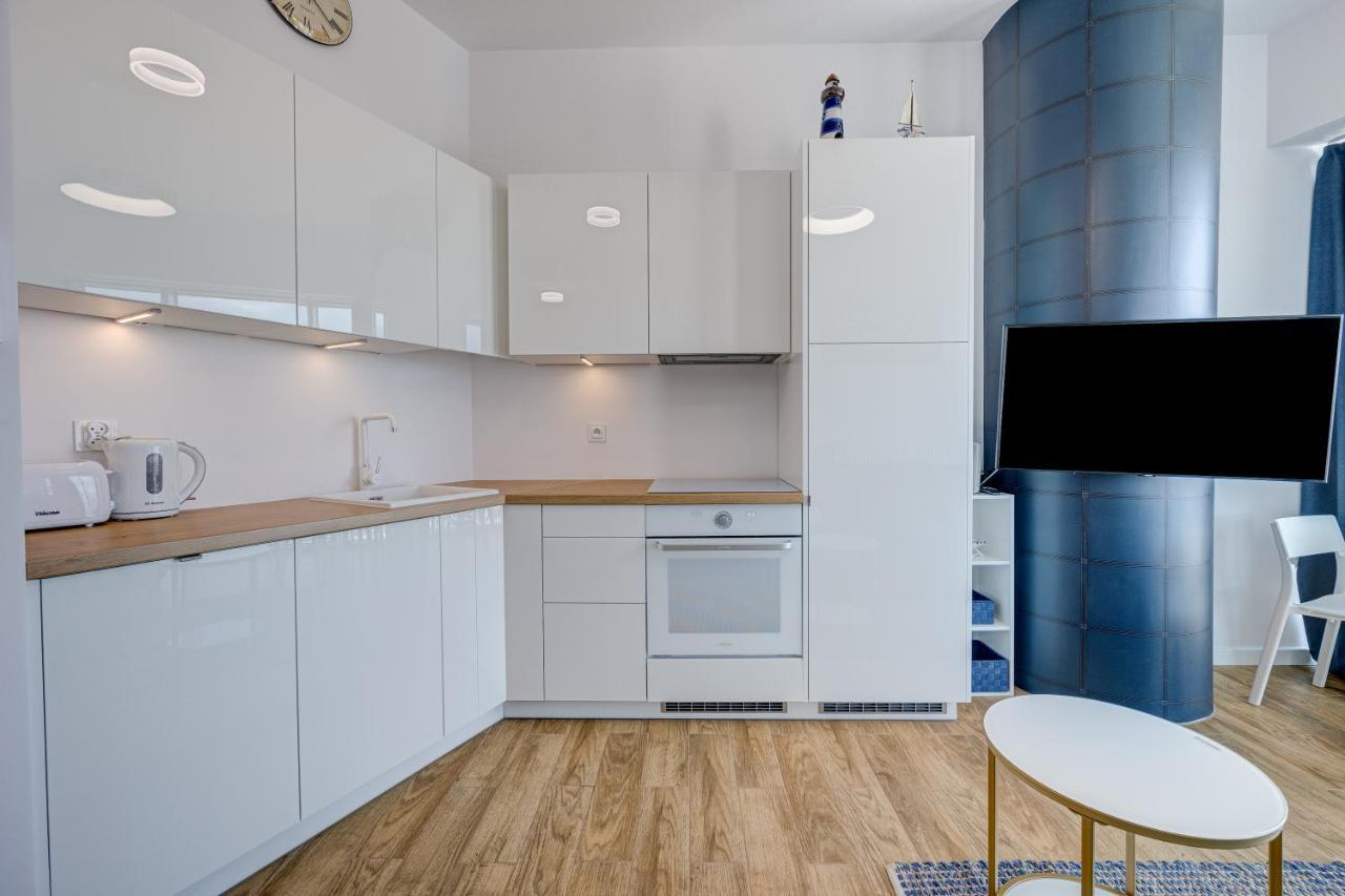 Aleda Tower, 14 Floor, Balkon Szczecin Exterior foto