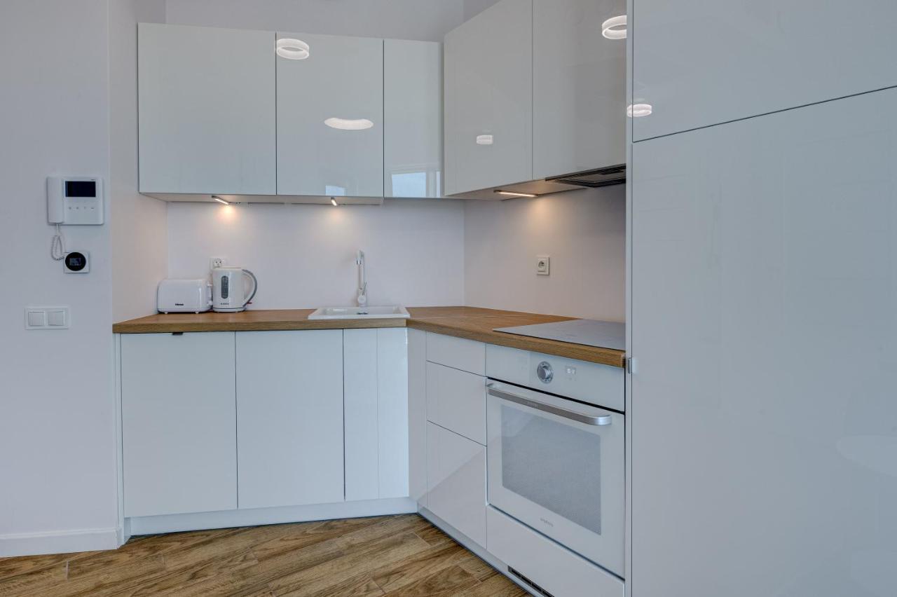 Aleda Tower, 14 Floor, Balkon Szczecin Exterior foto